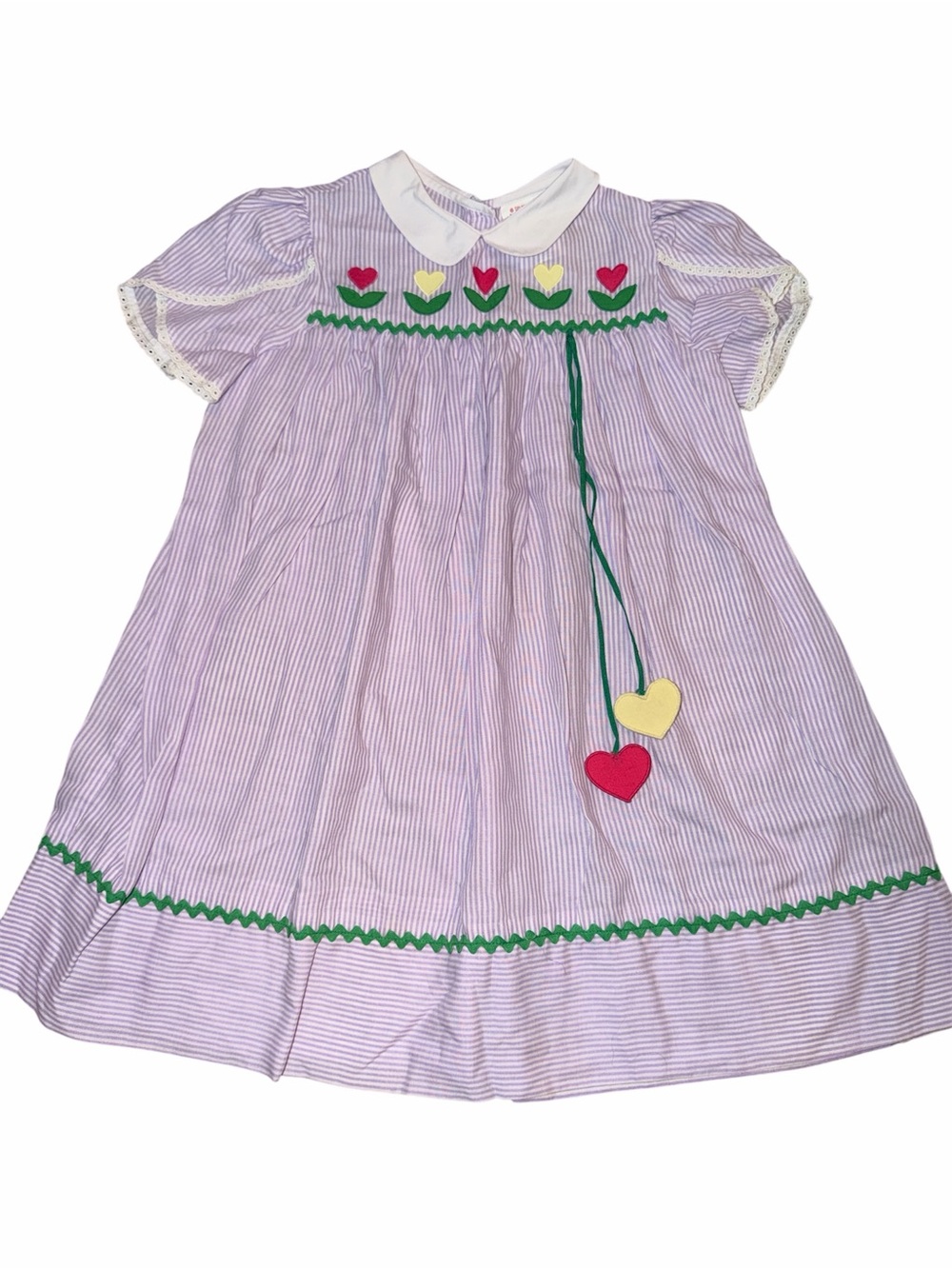 Vintage Disney Winnie the Pooh Short Sleeve Toddler Dress with Collar Size 6